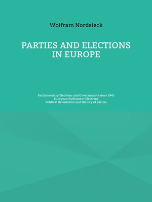 cover image of Parties and Elections in Europe